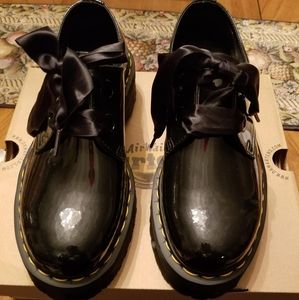 Doc Martens Holly Patent Platform Shoes